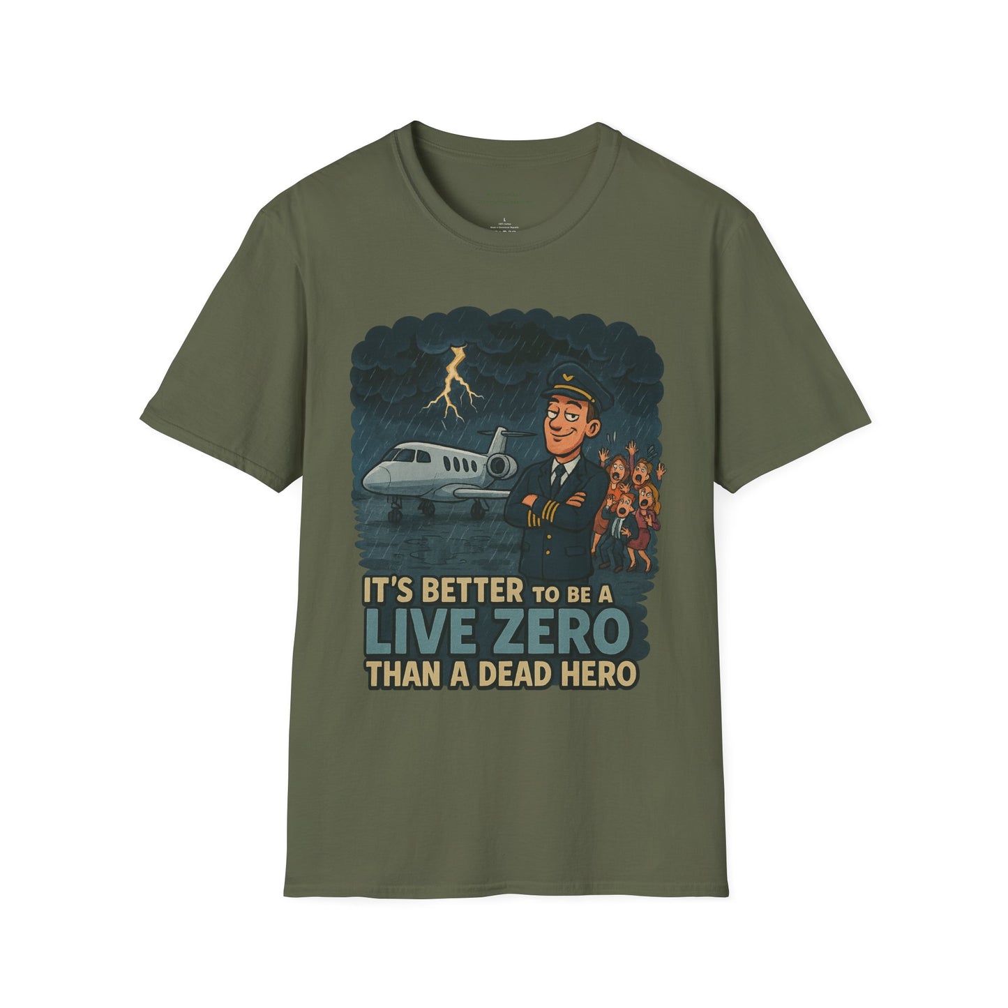 Better to Be A Live Zero Unisex T-Shirt