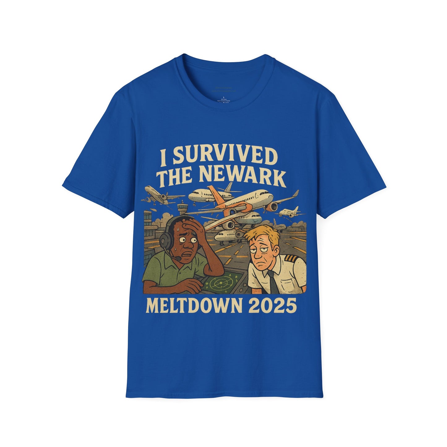 I Survived the Newark Meltdown 2025 Unisex T-Shirt