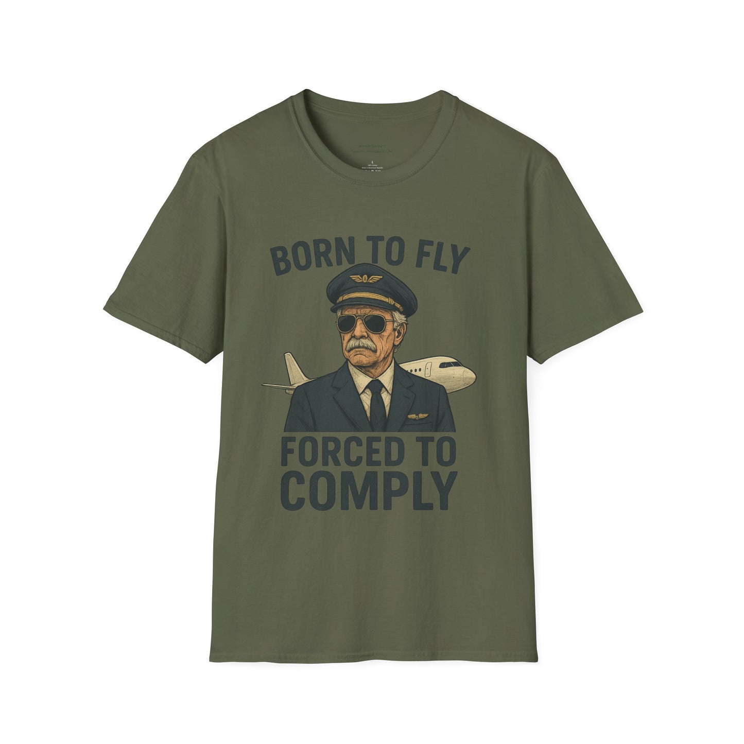 Born to Fly, Forced to Comply Unisex T-Shirt