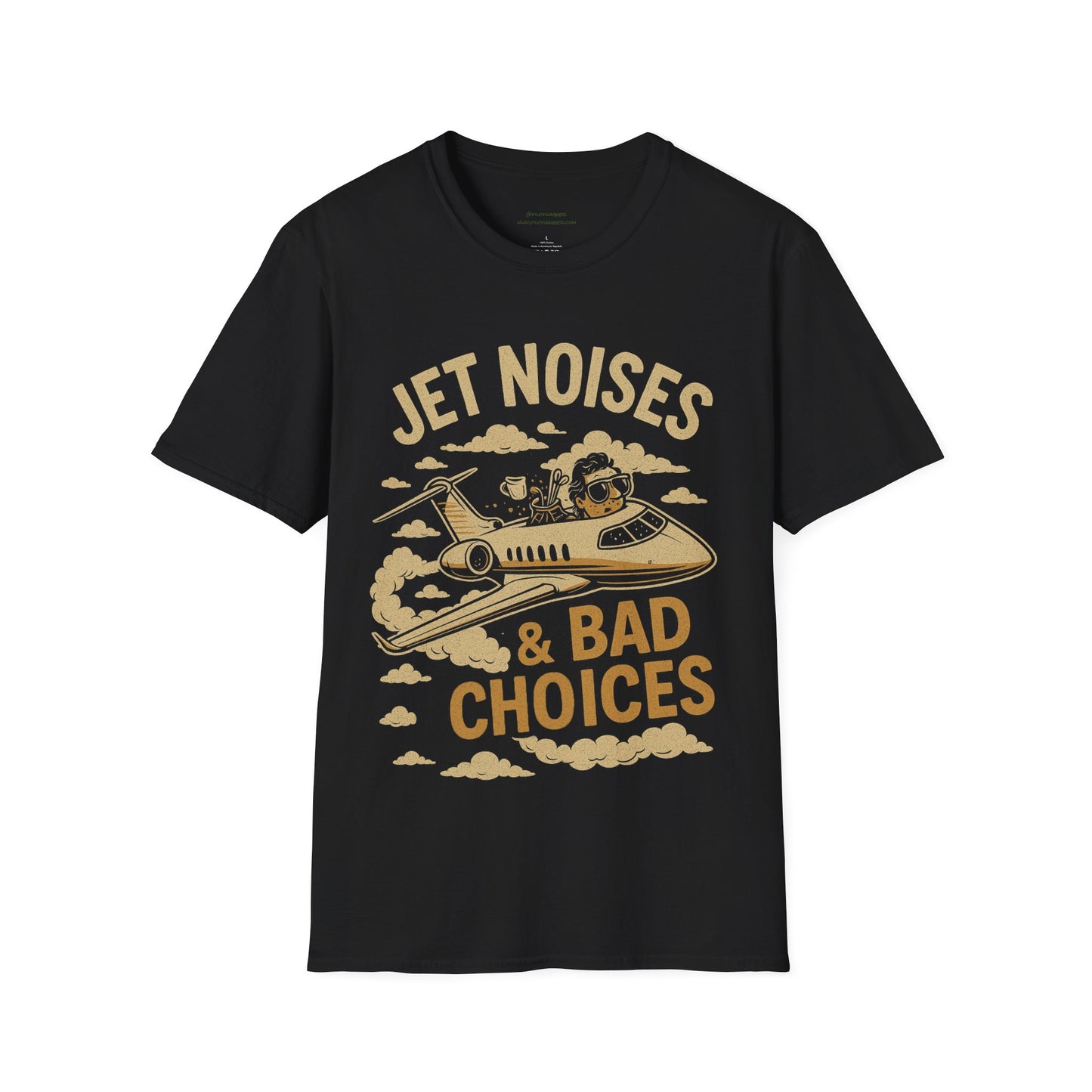 Jet Noises & Bad Choices Unisex Softstyle T-Shirt