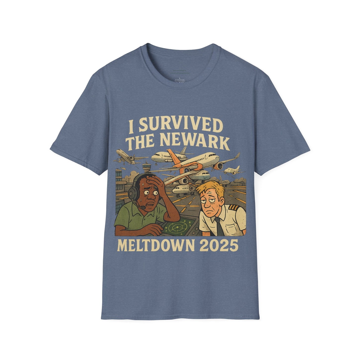 I Survived the Newark Meltdown 2025 Unisex T-Shirt