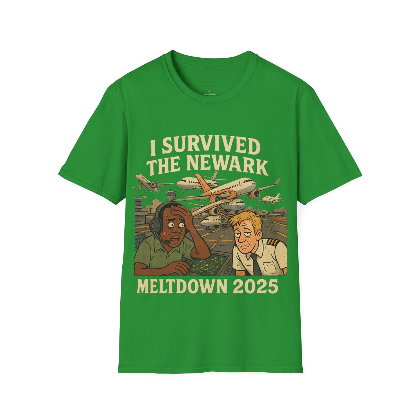 I Survived the Newark Meltdown 2025 Unisex T-Shirt