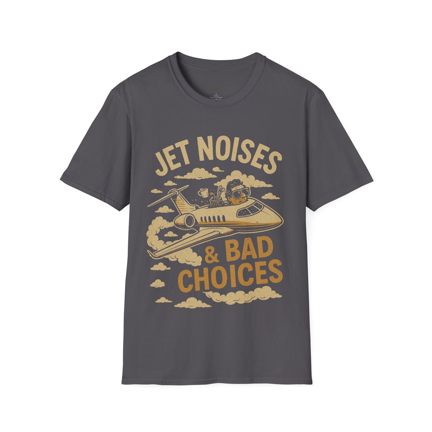Jet Noises & Bad Choices Unisex Softstyle T-Shirt