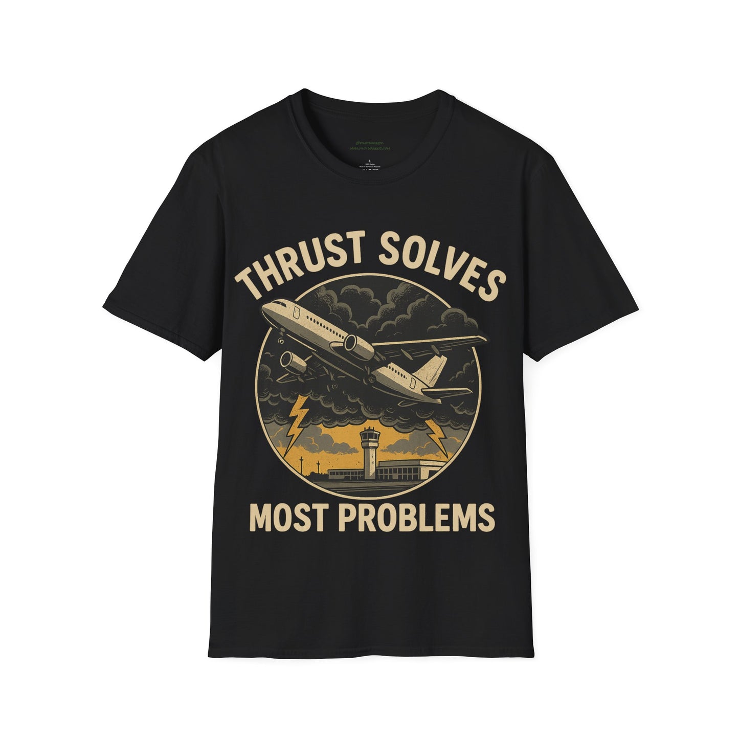 Thrust Solves Most Problems Aviation T-Shirt