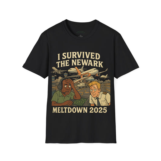 I Survived the Newark Meltdown 2025 Unisex T-Shirt