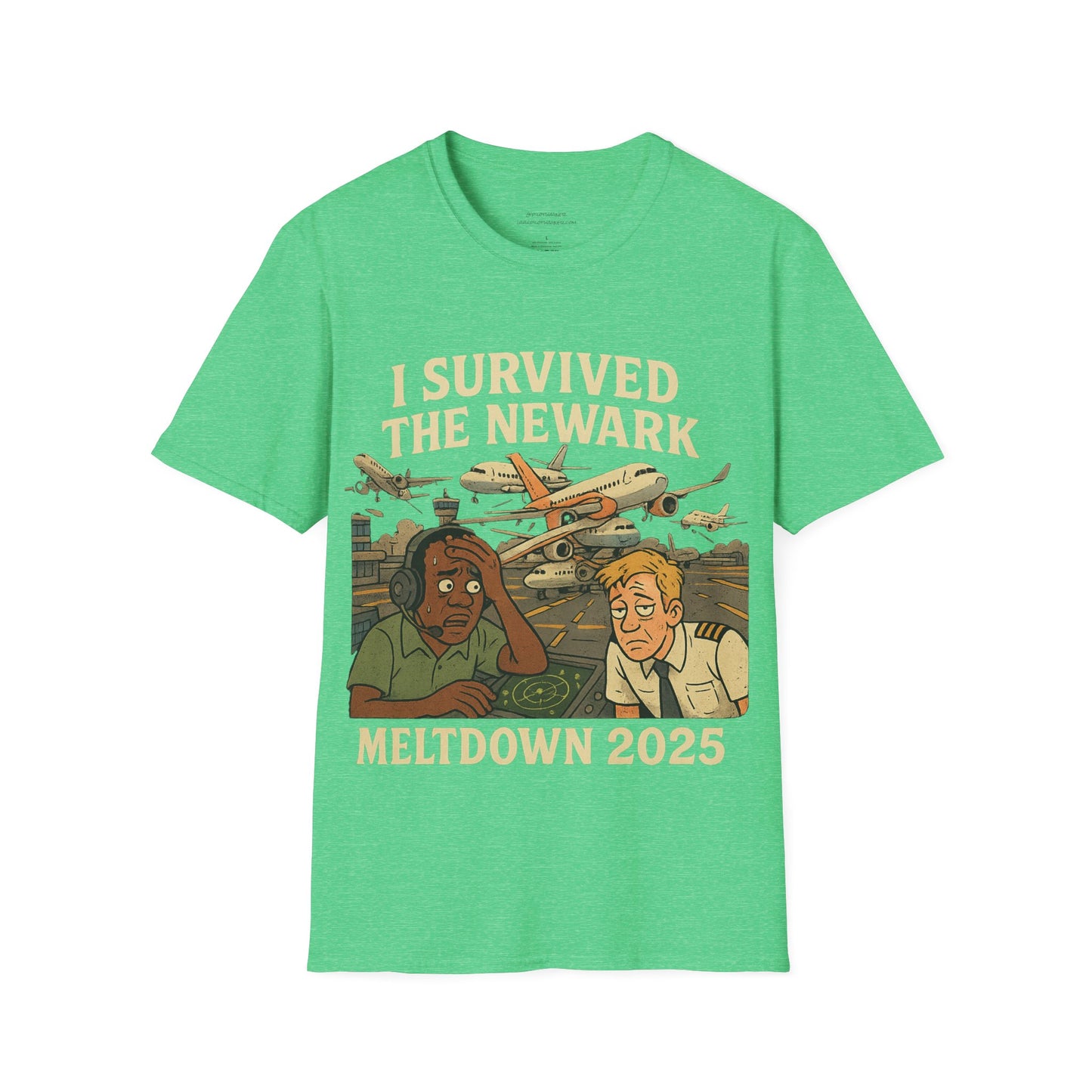 I Survived the Newark Meltdown 2025 Unisex T-Shirt