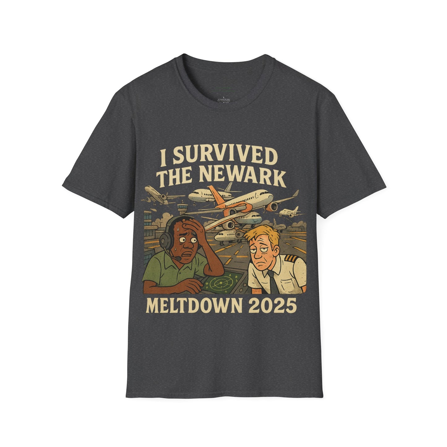 I Survived the Newark Meltdown 2025 Unisex T-Shirt