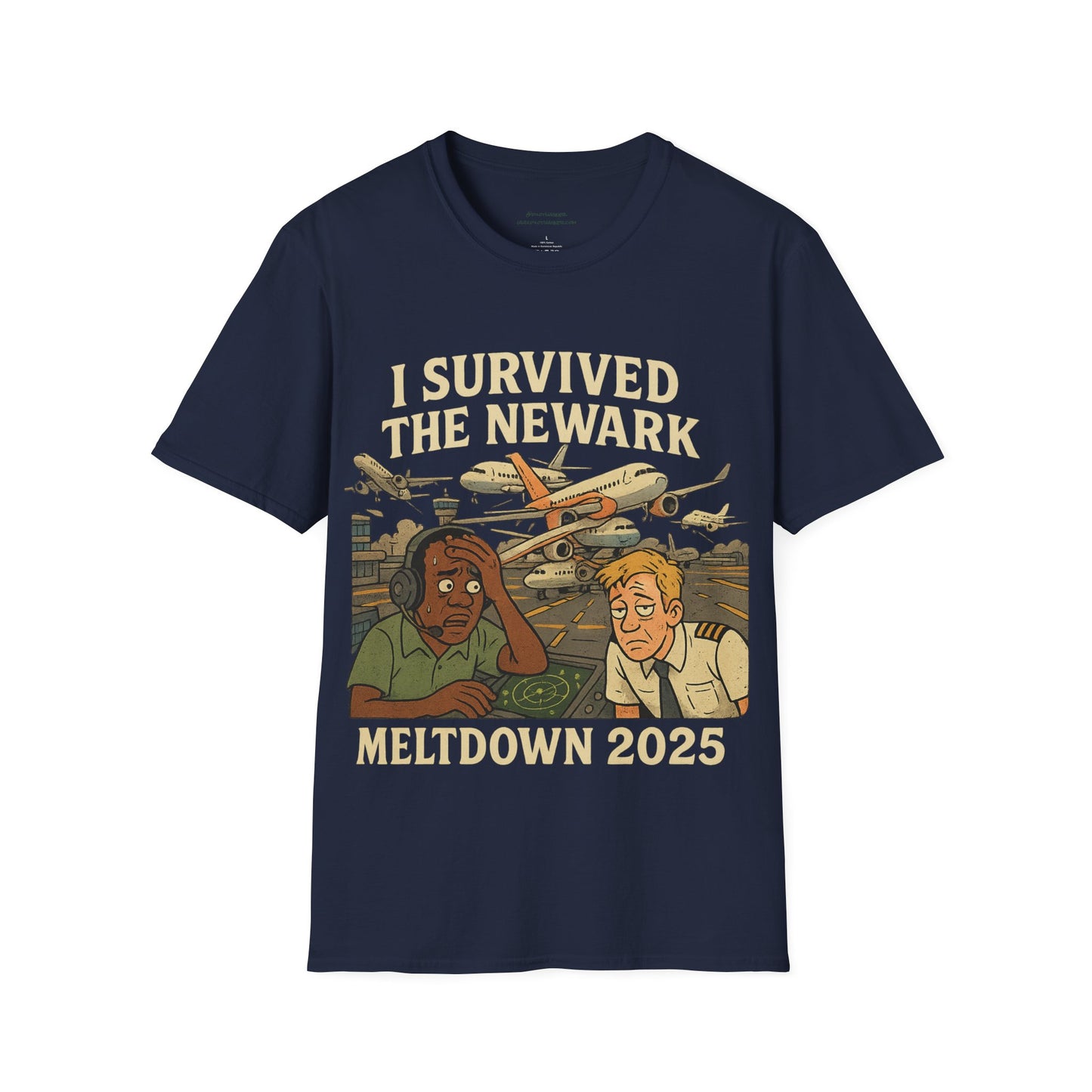 I Survived the Newark Meltdown 2025 Unisex T-Shirt