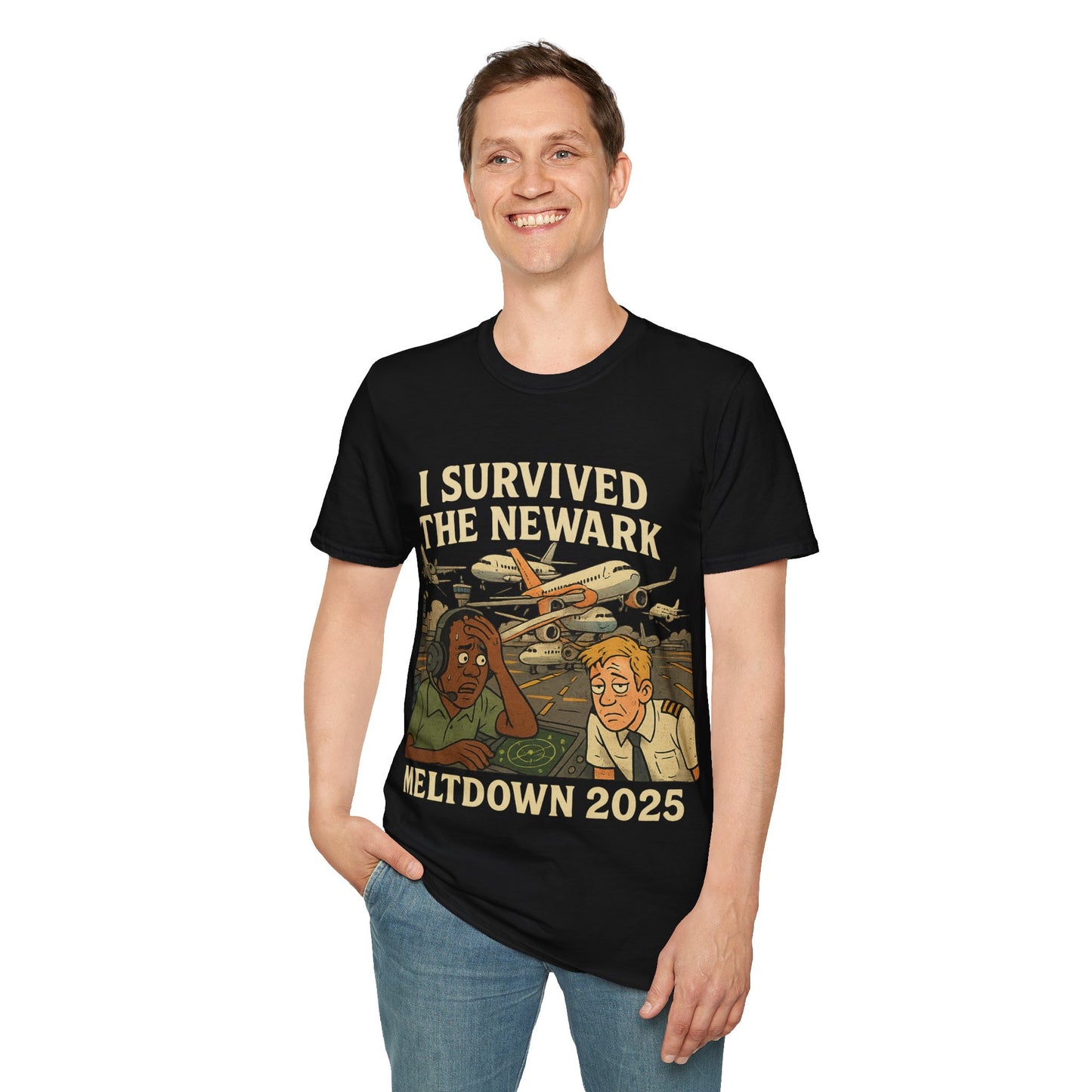 I Survived the Newark Meltdown 2025 Unisex T-Shirt