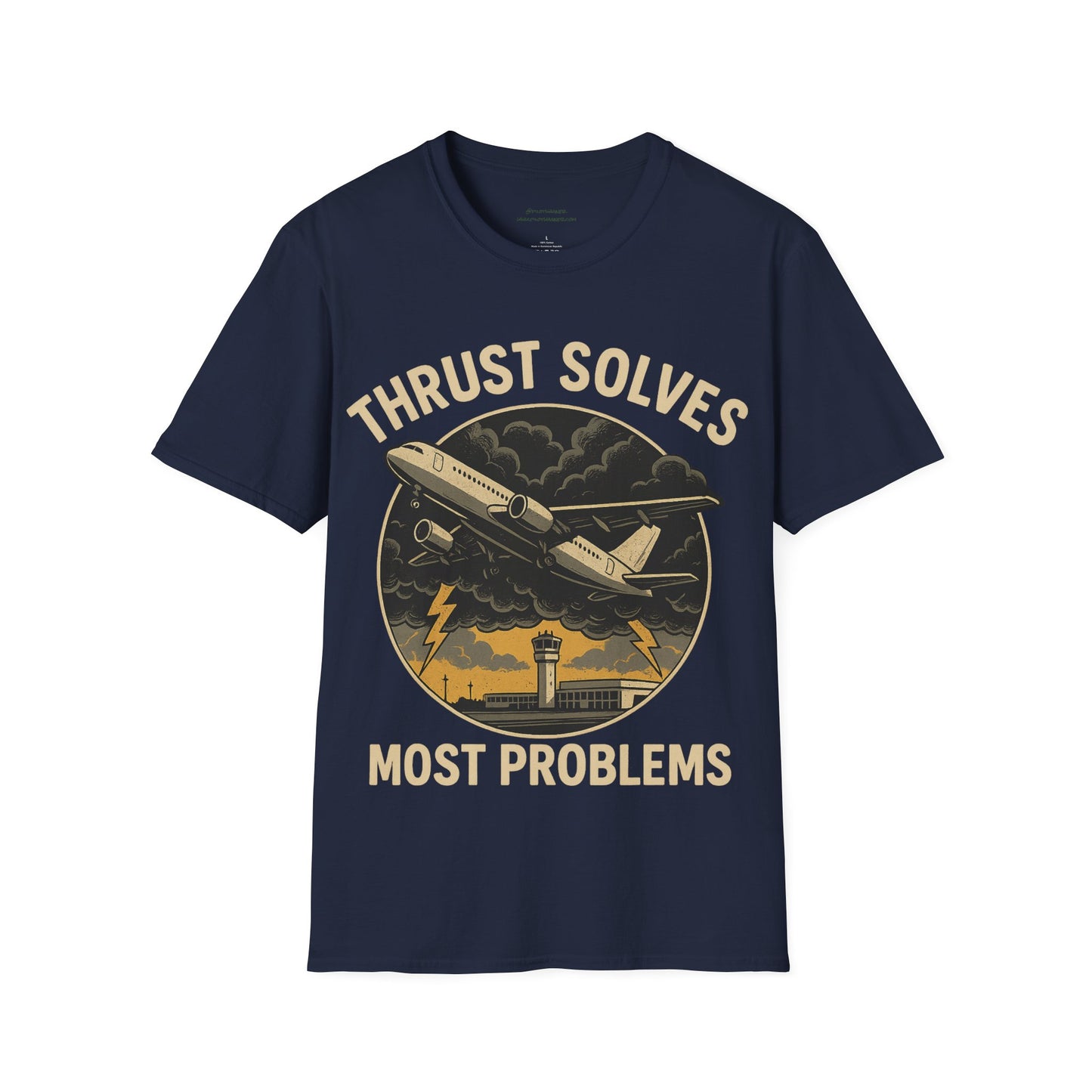 Thrust Solves Most Problems Aviation T-Shirt