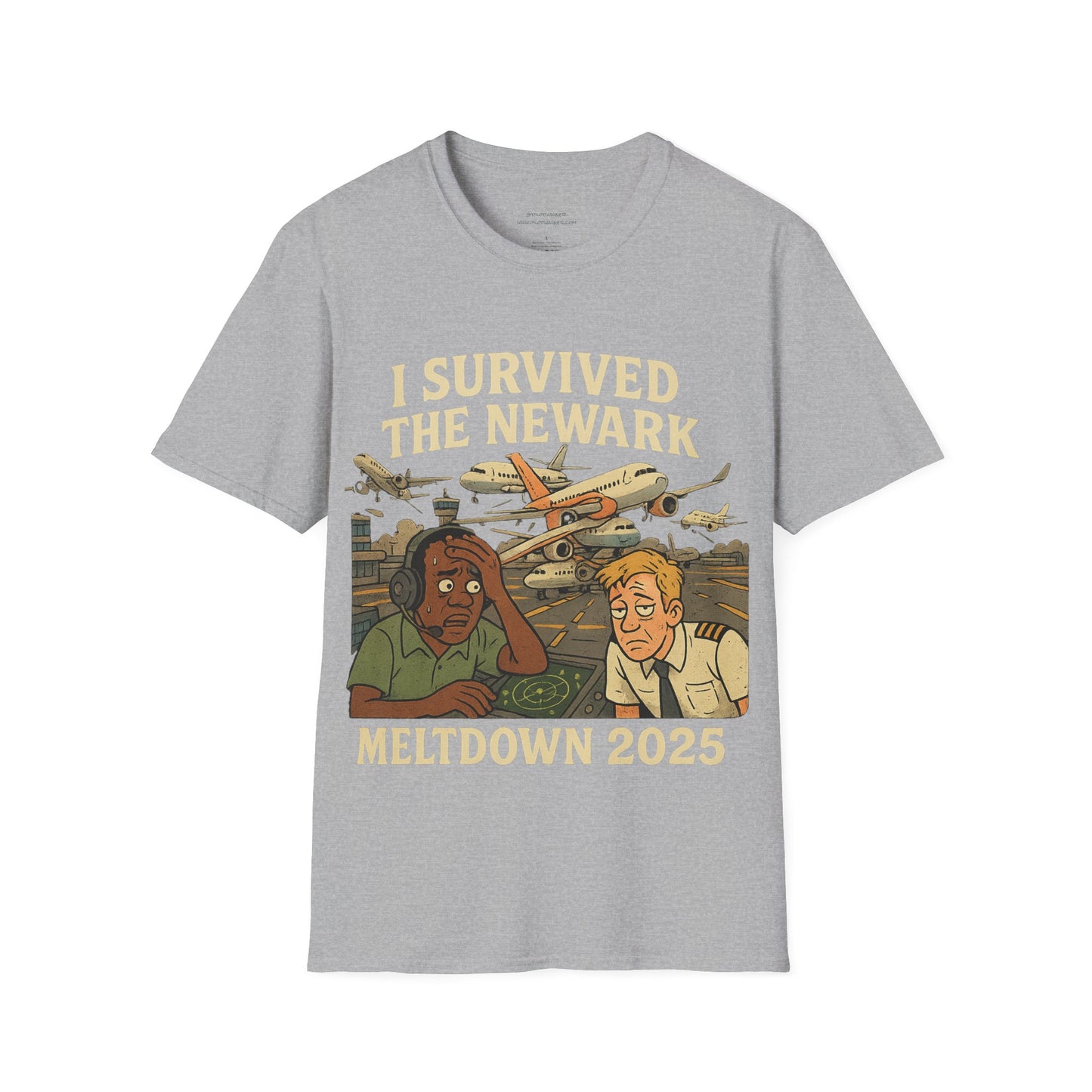 I Survived the Newark Meltdown 2025 Unisex T-Shirt
