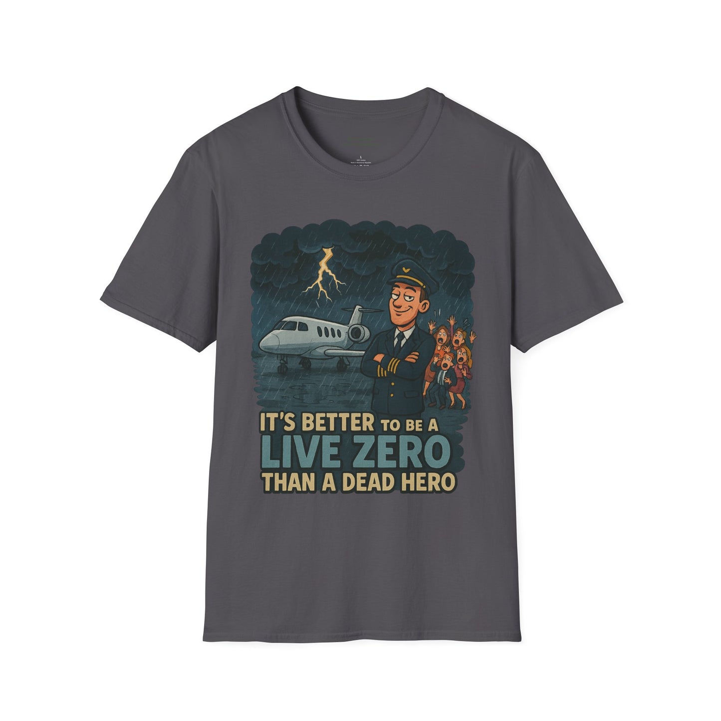 Better to Be A Live Zero Unisex T-Shirt