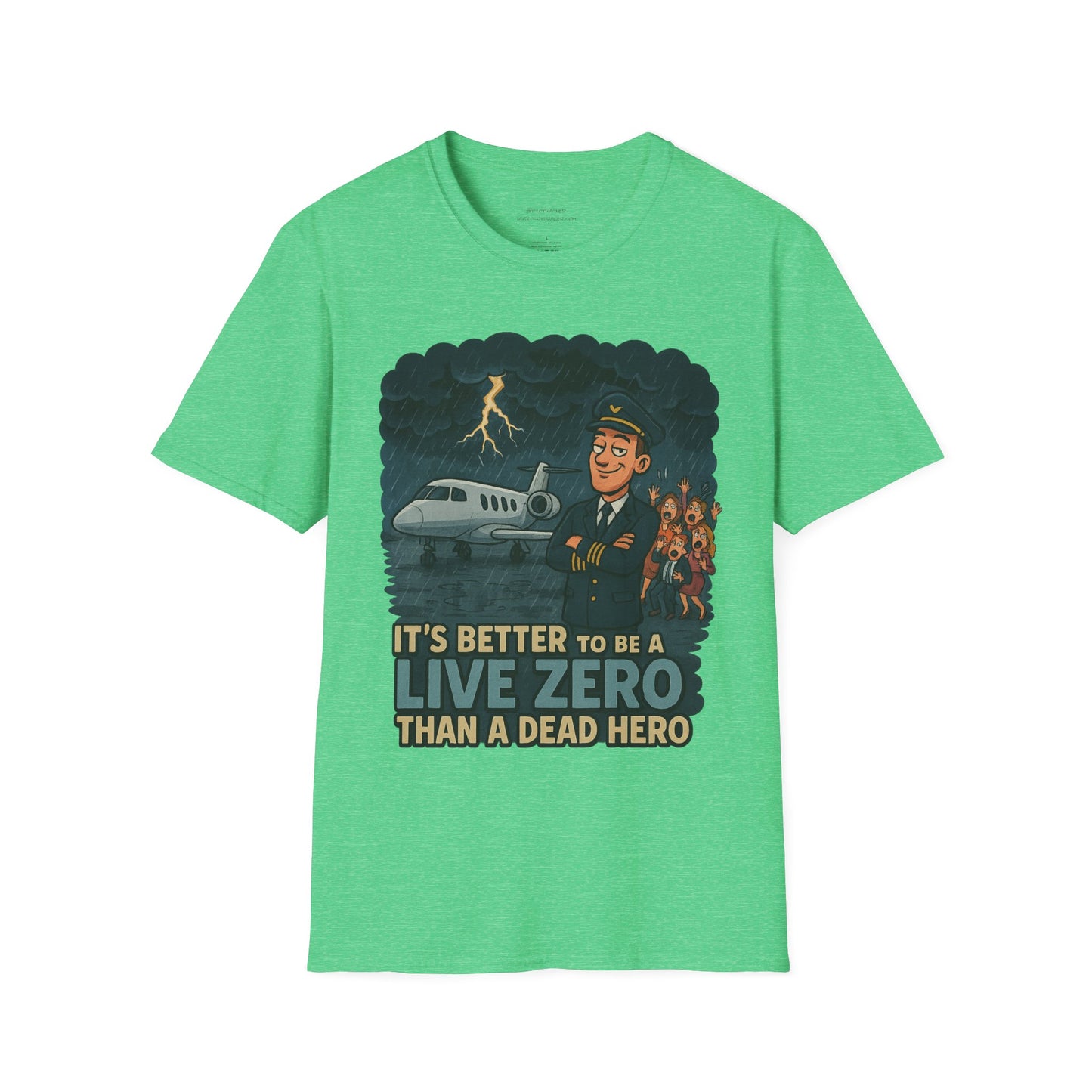 Better to Be A Live Zero Unisex T-Shirt