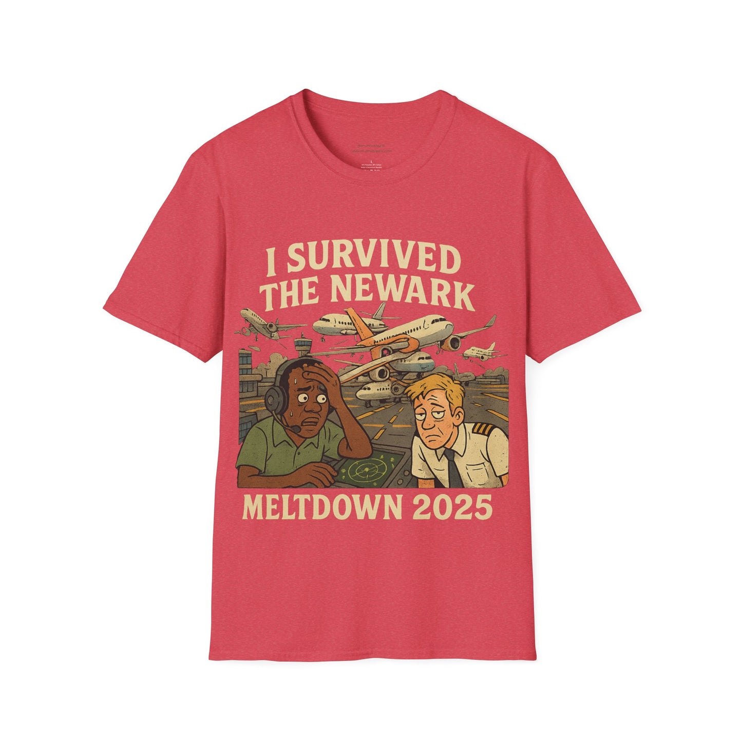 I Survived the Newark Meltdown 2025 Unisex T-Shirt