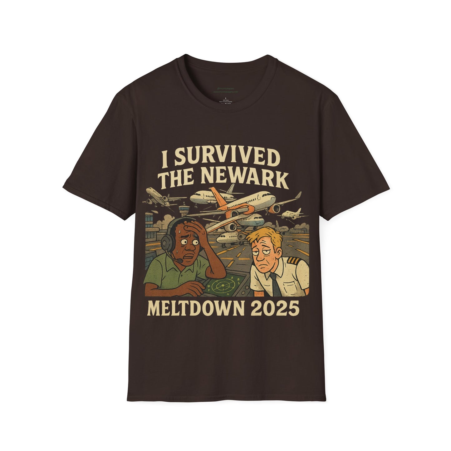 I Survived the Newark Meltdown 2025 Unisex T-Shirt