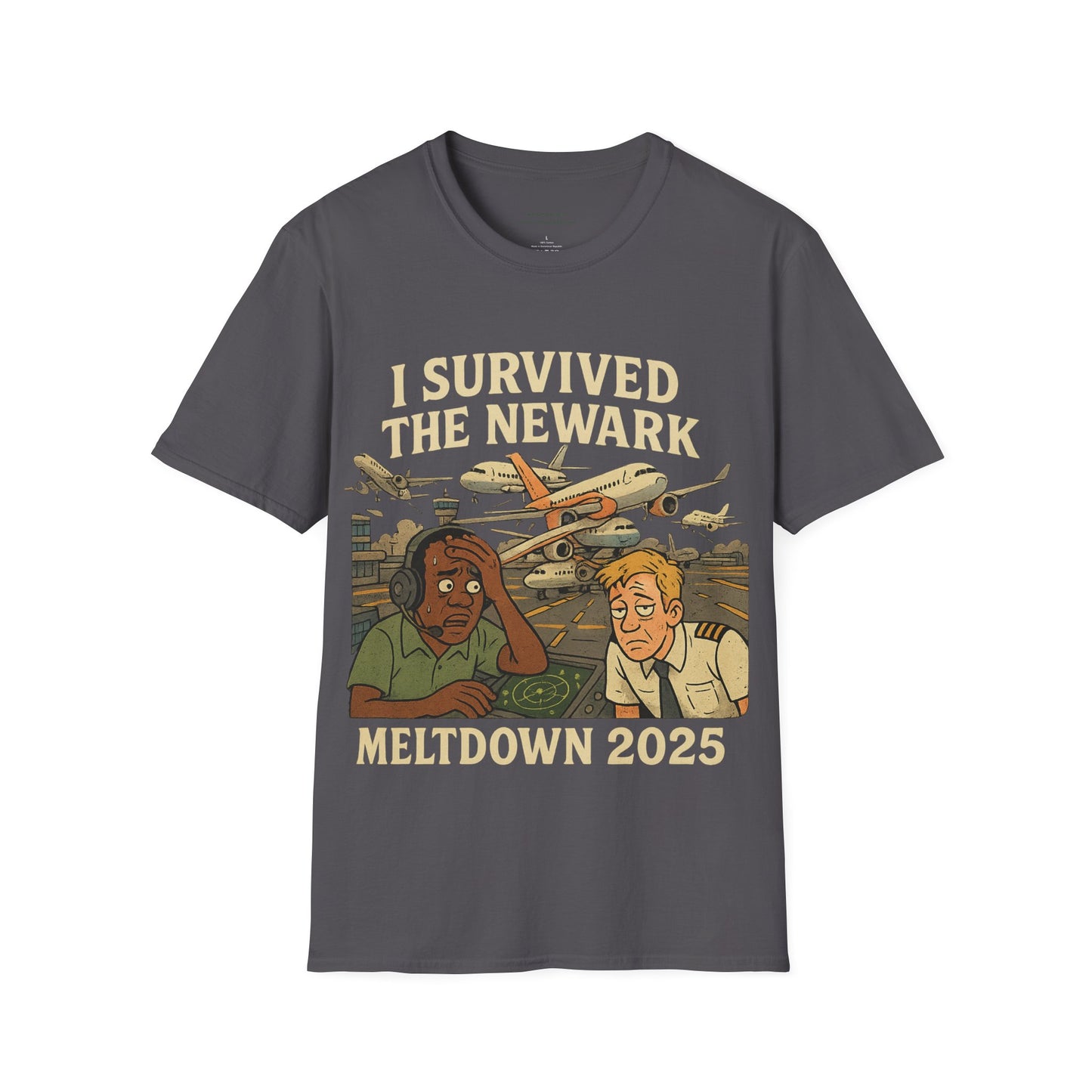 I Survived the Newark Meltdown 2025 Unisex T-Shirt